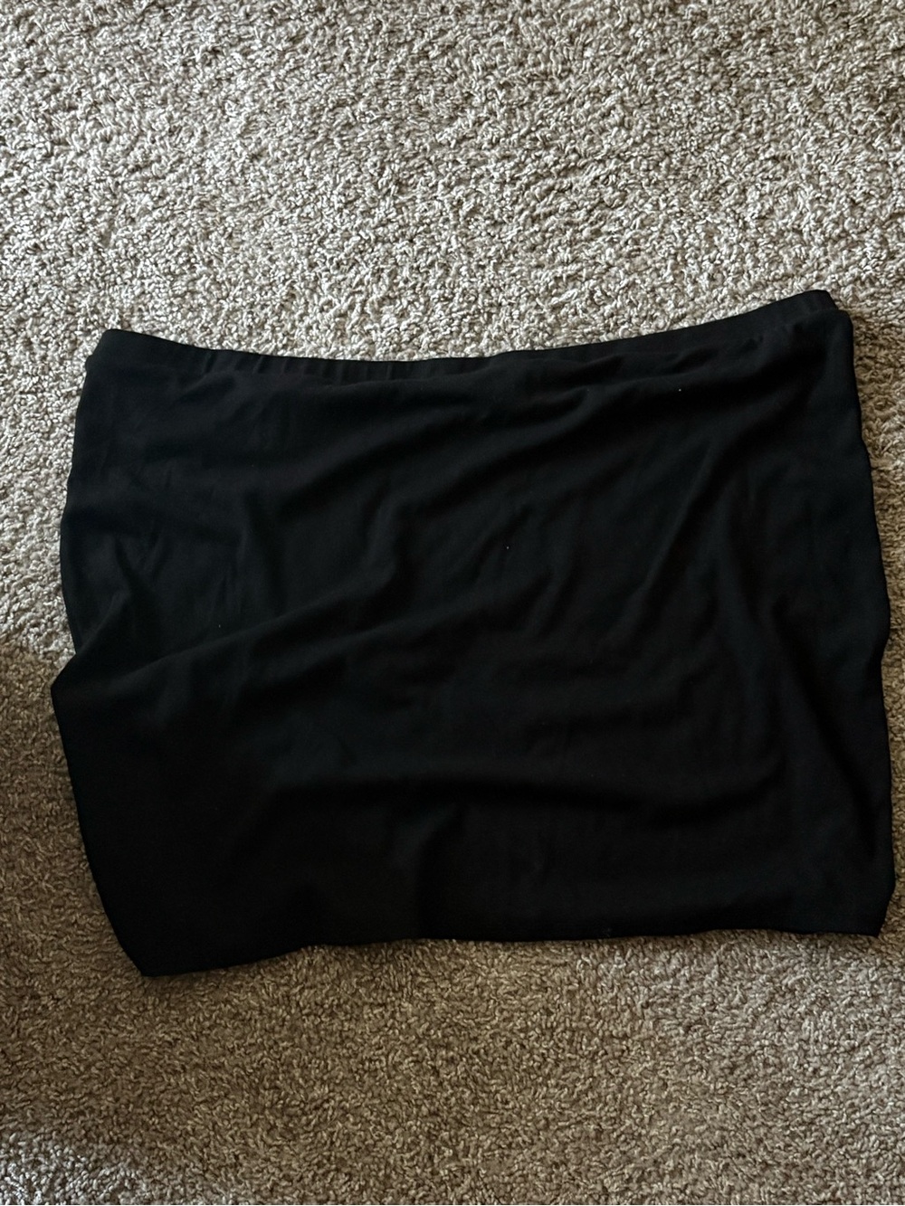 Sleek Black Mini Skirt — Stretchy Everyday Essential